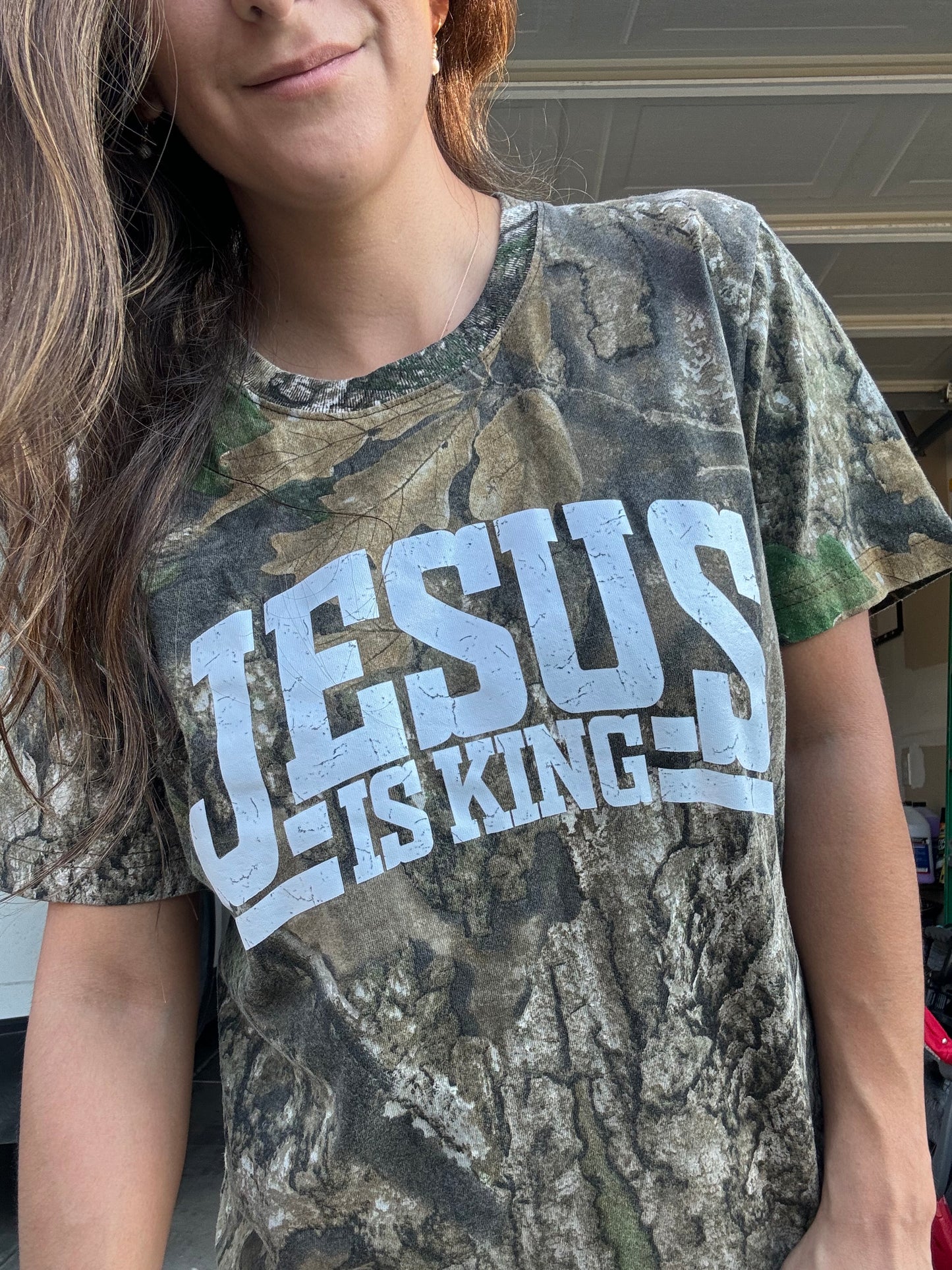 Camo Jesus is King