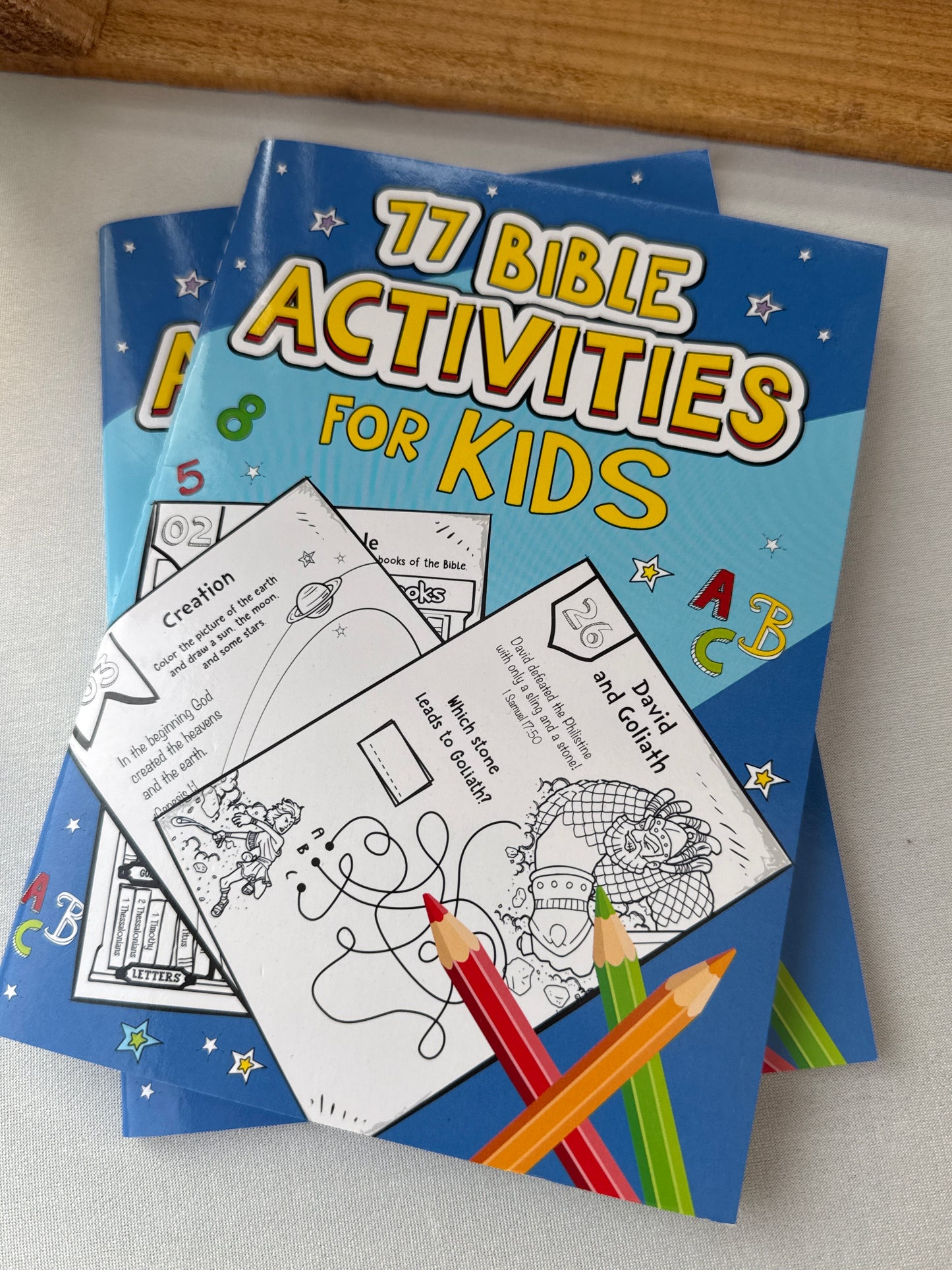 Mini Bible Activity Book