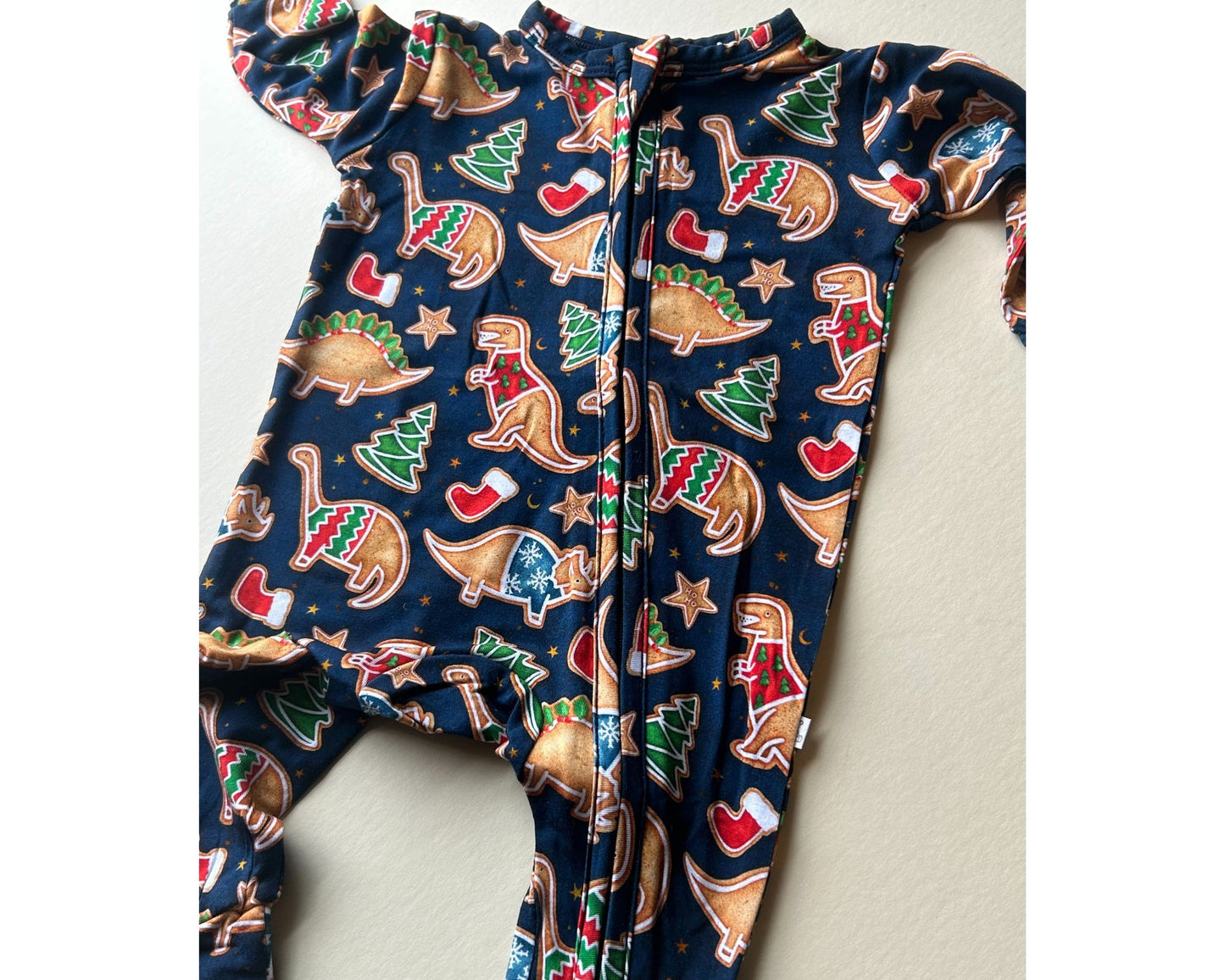 Dino Cookies Christmas Pajamas